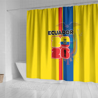 Ecuador Football 2026 Shower Curtain South American Pride
