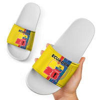 Ecuador Football 2026 Slide Sandals South American Pride