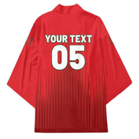 Custom Morocco Football 2026 Kimono Atlas Lions Breathtaking Victory Red Version