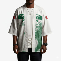 Custom Morocco Football 2026 Kimono Atlas Lions Breathtaking Victory White Version