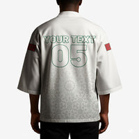 Custom Morocco Football 2026 Kimono Atlas Lions Breathtaking Victory White Version