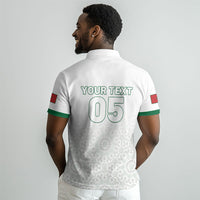 Custom Morocco Football 2026 Polo Shirt Atlas Lions Breathtaking Victory White Version LT05