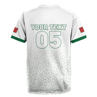 Custom Morocco Football 2026 Rugby Jersey Atlas Lions Breathtaking Victory White Version