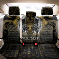 Personalized Cornwall Celtic Chough Back Car Seat Cover With Tree Of Life - Wonder Print Shop