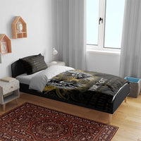 Personalized Cornwall Celtic Chough Bedding Set With Tree Of Life - Wonder Print Shop
