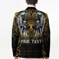 Personalized Cornwall Celtic Chough Blazer With Tree Of Life - Wonder Print Shop