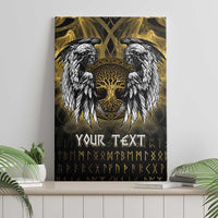 Personalized Cornwall Celtic Chough Canvas Wall Art With Tree Of Life - Wonder Print Shop