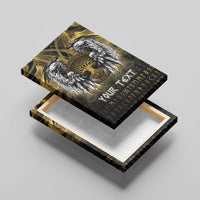 Personalized Cornwall Celtic Chough Canvas Wall Art With Tree Of Life - Wonder Print Shop