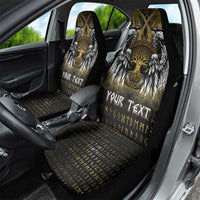 Personalized Cornwall Celtic Chough Car Seat Cover With Tree Of Life - Wonder Print Shop