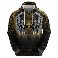 Personalized Cornwall Celtic Chough Hoodie With Tree Of Life - Wonder Print Shop