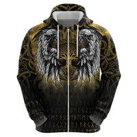 Personalized Cornwall Celtic Chough Hoodie With Tree Of Life - Wonder Print Shop