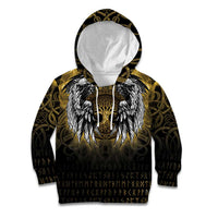 Personalized Cornwall Celtic Chough Kid Hoodie With Tree Of Life - Wonder Print Shop