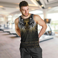 Personalized Cornwall Celtic Chough Men Tank Top With Tree Of Life - Wonder Print Shop