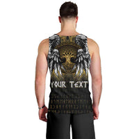 Personalized Cornwall Celtic Chough Men Tank Top With Tree Of Life - Wonder Print Shop