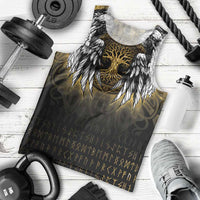 Personalized Cornwall Celtic Chough Men Tank Top With Tree Of Life - Wonder Print Shop