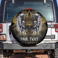 Personalized Cornwall Celtic Chough Spare Tire Cover With Tree Of Life - Wonder Print Shop