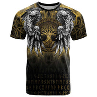 Personalized Cornwall Celtic Chough T Shirt With Tree Of Life - Wonder Print Shop