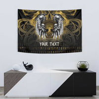 Personalized Cornwall Celtic Chough Tapestry With Tree Of Life - Wonder Print Shop