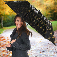 Personalized Cornwall Celtic Chough Umbrella With Tree Of Life - Wonder Print Shop