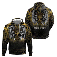 Personalized Cornwall Celtic Chough Zip Hoodie With Tree Of Life - Wonder Print Shop