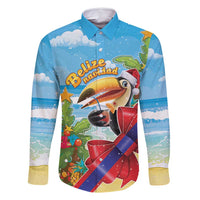 Belize Navidad Christmas Family Matching Summer Maxi Dress and Hawaiian Shirt Funny Santa Toucan - Wonder Print Shop