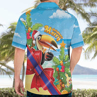 Belize Navidad Christmas Hawaiian Shirt Funny Santa Toucan - Wonder Print Shop