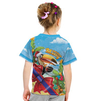 Belize Navidad Christmas Kid T Shirt Funny Santa Toucan - Wonder Print Shop