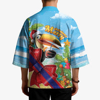 Belize Navidad Christmas Kimono Funny Santa Toucan - Wonder Print Shop