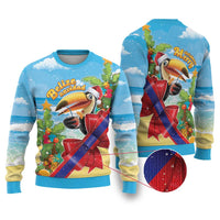 Belize Navidad Christmas Ugly Christmas Sweater Funny Santa Toucan - Wonder Print Shop