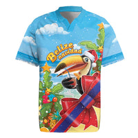 Belize Navidad Christmas Rugby Jersey Funny Santa Toucan - Wonder Print Shop