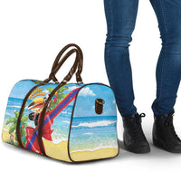 Belize Navidad Christmas Travel Bag Funny Santa Toucan - Wonder Print Shop