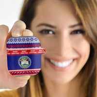 Belize Christmas AirPods Case Coat Of Arms Merry Xmas - Wonder Print Shop