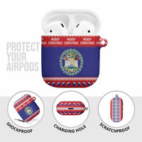 Belize Christmas AirPods Case Coat Of Arms Merry Xmas - Wonder Print Shop
