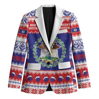 Belize Christmas Blazer Coat Of Arms Merry Xmas - Wonder Print Shop