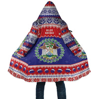 Belize Christmas Cloak Coat Of Arms Merry Xmas - Wonder Print Shop