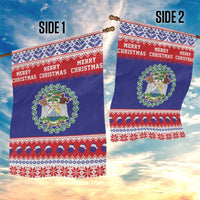 Belize Christmas Garden Flag Coat Of Arms Merry Xmas - Wonder Print Shop