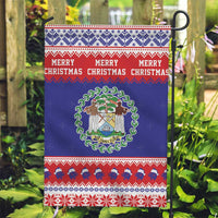 Belize Christmas Garden Flag Coat Of Arms Merry Xmas - Wonder Print Shop