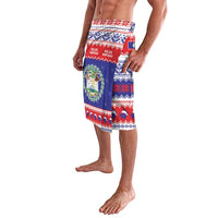 Belize Christmas Lavalava Coat Of Arms Merry Xmas - Wonder Print Shop