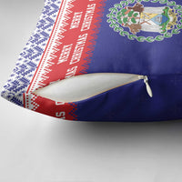 Belize Christmas Pillow Cover Coat Of Arms Merry Xmas - Wonder Print Shop