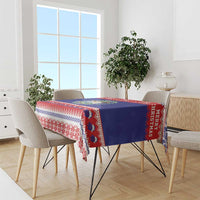 Belize Christmas Tablecloth Coat Of Arms Merry Xmas - Wonder Print Shop