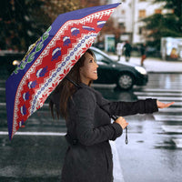 Belize Christmas Umbrella Coat Of Arms Merry Xmas - Wonder Print Shop