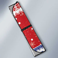 Cuba Christmas Auto Sun Shade Coat Of Arms Xmas Vibe - Wonder Print Shop