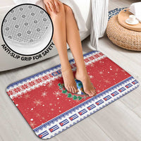 Cuba Christmas Bathroom Set Coat Of Arms Xmas Vibe - Wonder Print Shop