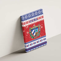 Cuba Christmas Canvas Wall Art Coat Of Arms Xmas Vibe - Wonder Print Shop