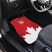 Canada Hockey Car Mats Maple Leaves Sporty Style