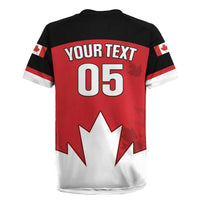 Custom Canada Hockey Rugby Jersey Maple Leaves Sporty Style