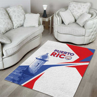 Puerto Rico Baseball Area Rug El Morro Sporty Style