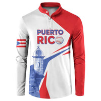 Puerto Rico Baseball Custom Button Sweatshirt El Morro Sporty Style