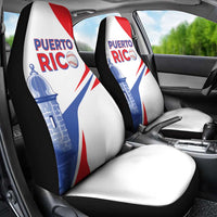 Puerto Rico Baseball Car Seat Cover El Morro Sporty Style