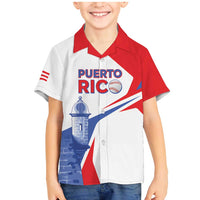 Puerto Rico Baseball Custom Family Matching Mermaid Dress and Hawaiian Shirt El Morro Sporty Style